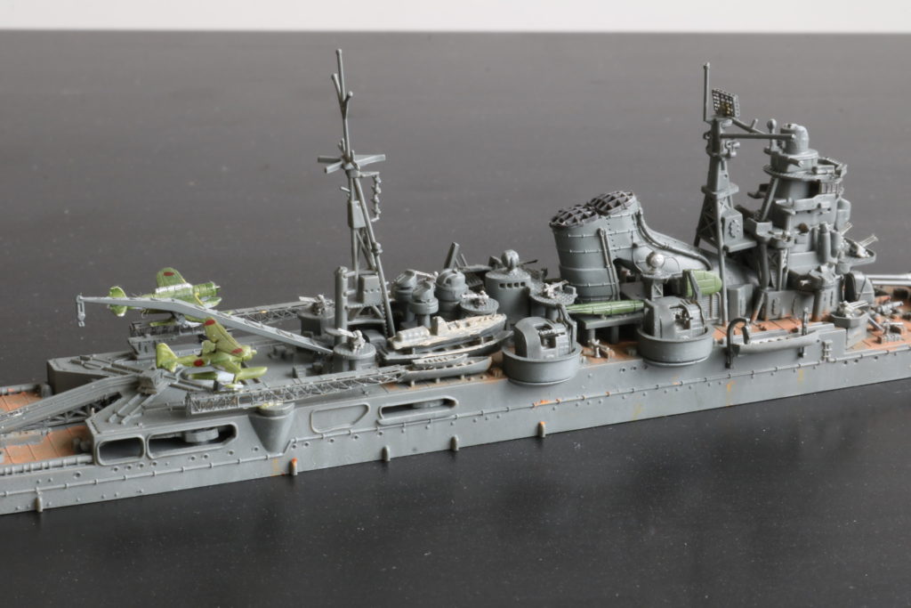 重巡洋艦 利根 （1945）
Heavy Cruiser Tone
1/700
フジミ模型
Fujimi