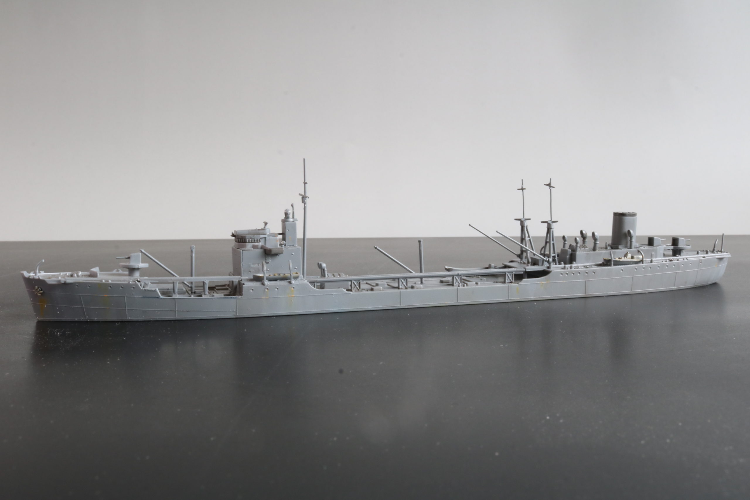 給油艦 風早、Tanker Kazehaya、1/700, アオシマ模型, Aoshima