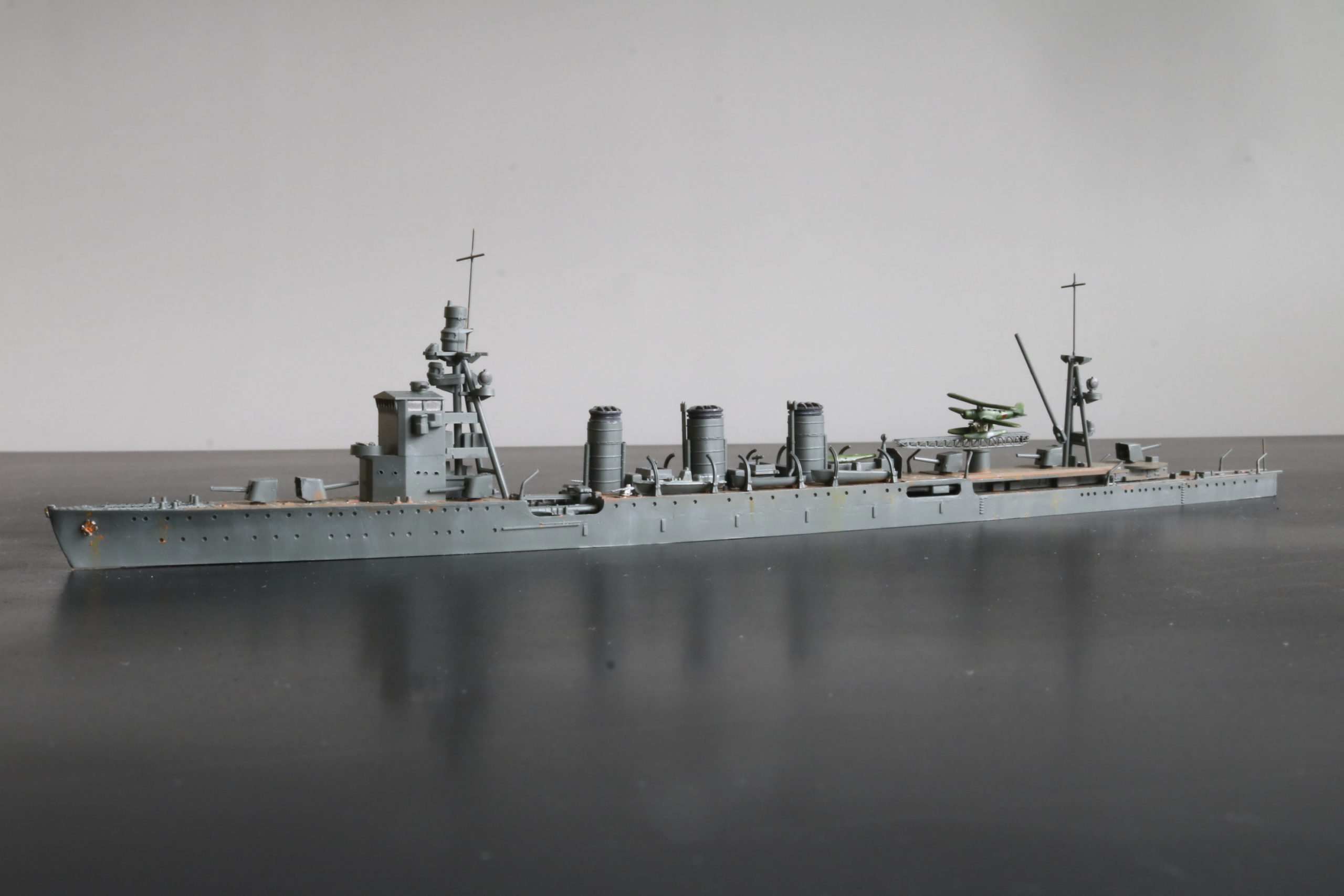 軽巡洋艦 名取、Light Cruiser Natori 1/700 タミヤ TAMIYA