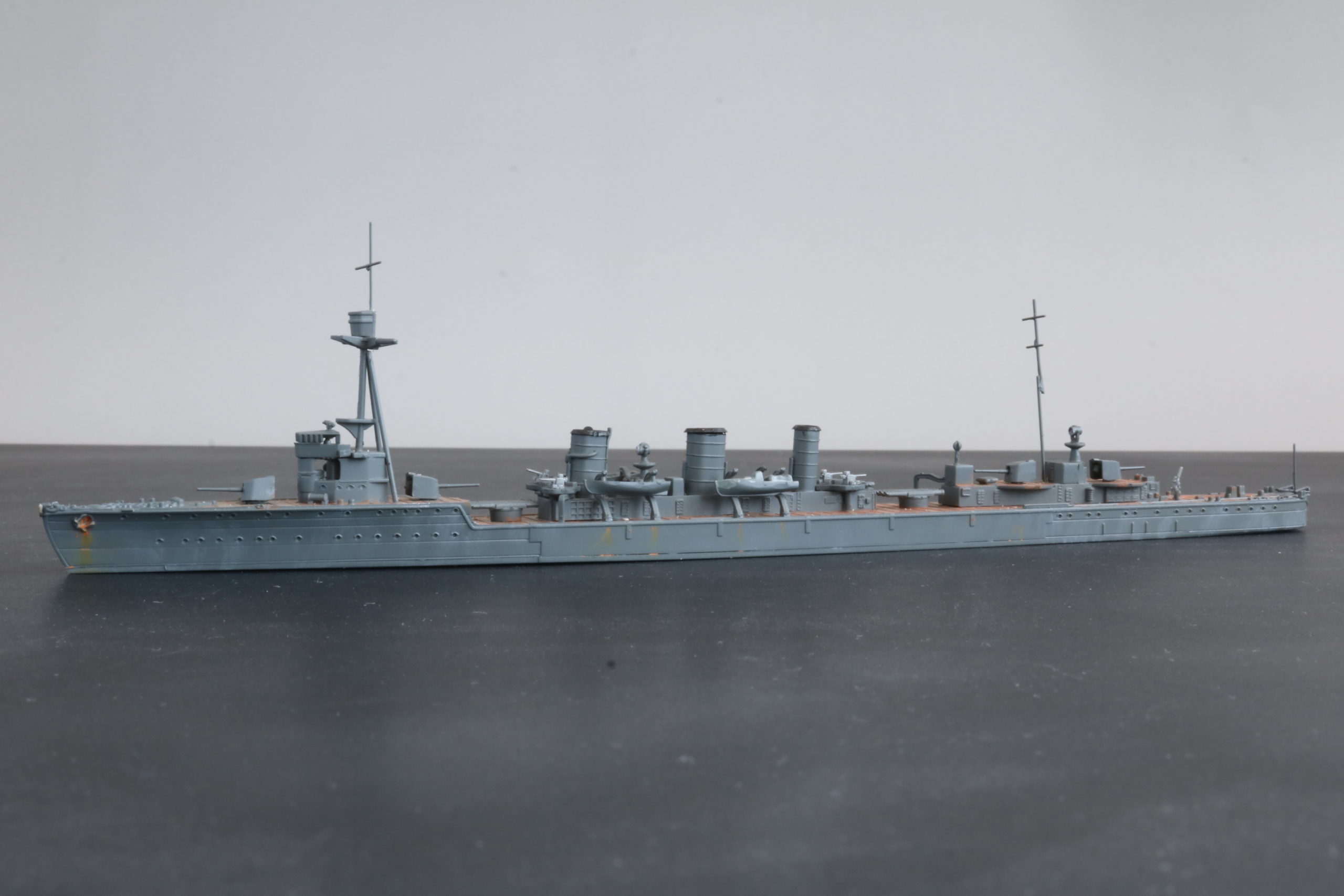 軽巡洋艦 龍田（1942） Light Cruiser Tatusta 1/700 ハセガワ Hasegawa