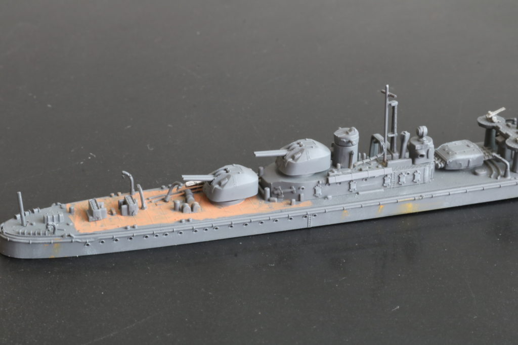 駆逐艦 秋月（1942）
Destroyer Akiduki
1/700
フジミ模型
Fujimi