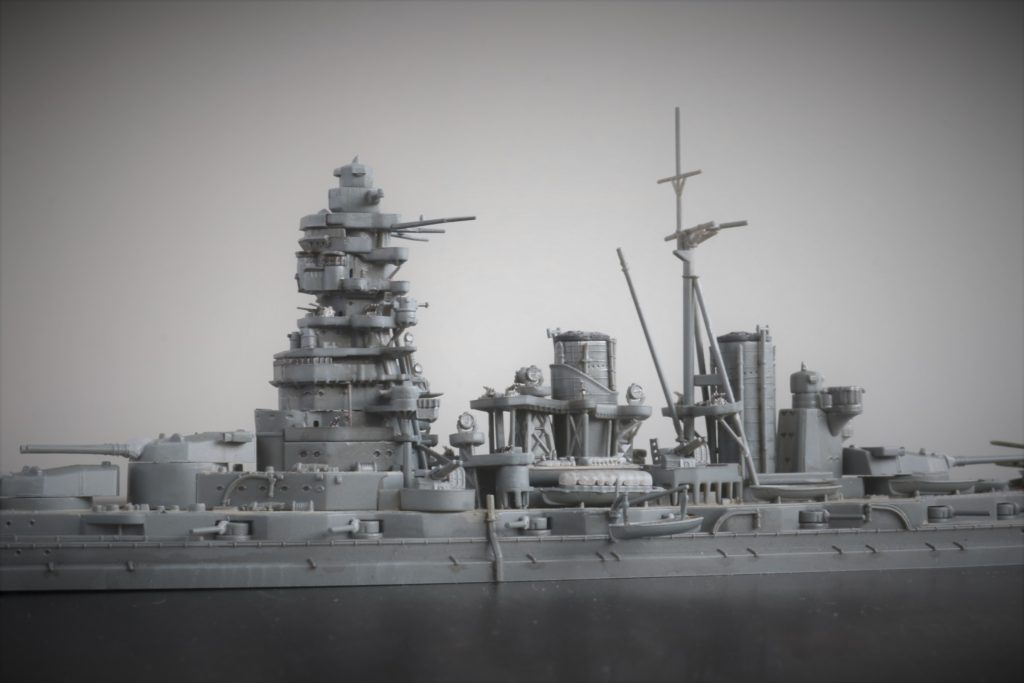 艦艇模型情景写真ギャラリー
戦艦 比叡
Battleship Hiei
1/700
フジミ模型
Fujimi