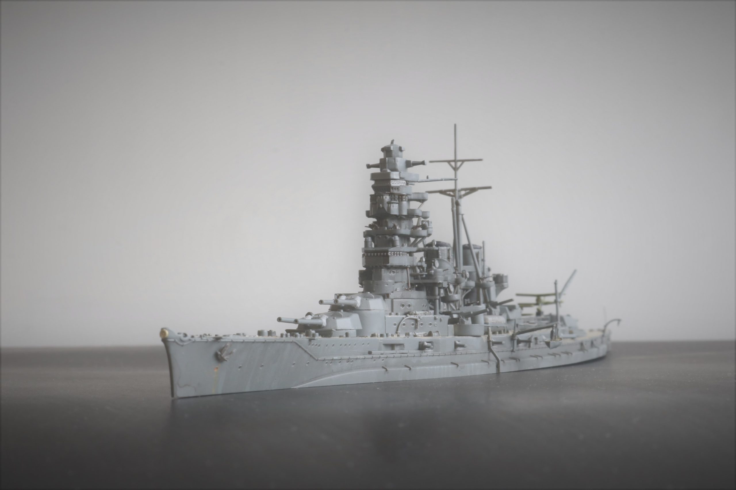 艦艇模型情景写真ギャラリー 戦艦 比叡 Battleship Hiei 1/700 フジミ模型 Fujimi