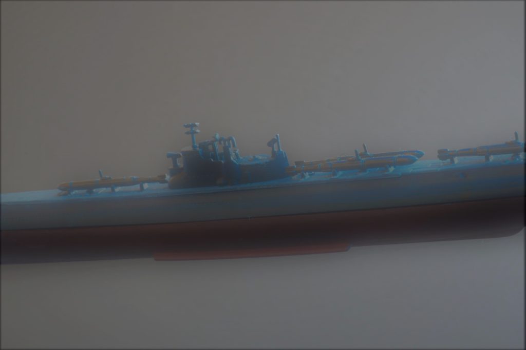伊58改造伊54（ピットロード）
艦艇模型　情景写真
Submarine I-54（Fiction）
PIT-ROAD
Submarine Diorama 