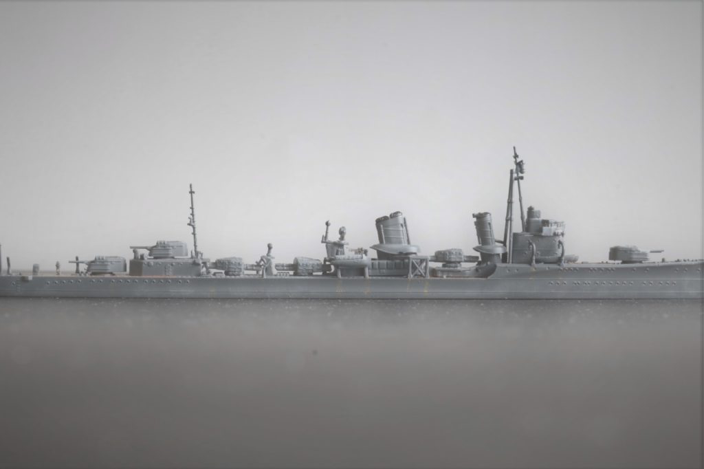 駆逐艦雷（ヤマシタホビー）
艦艇模型　情景写真
Destroyer Ikazuchi
Yamashia Hobby
Ship Diorama