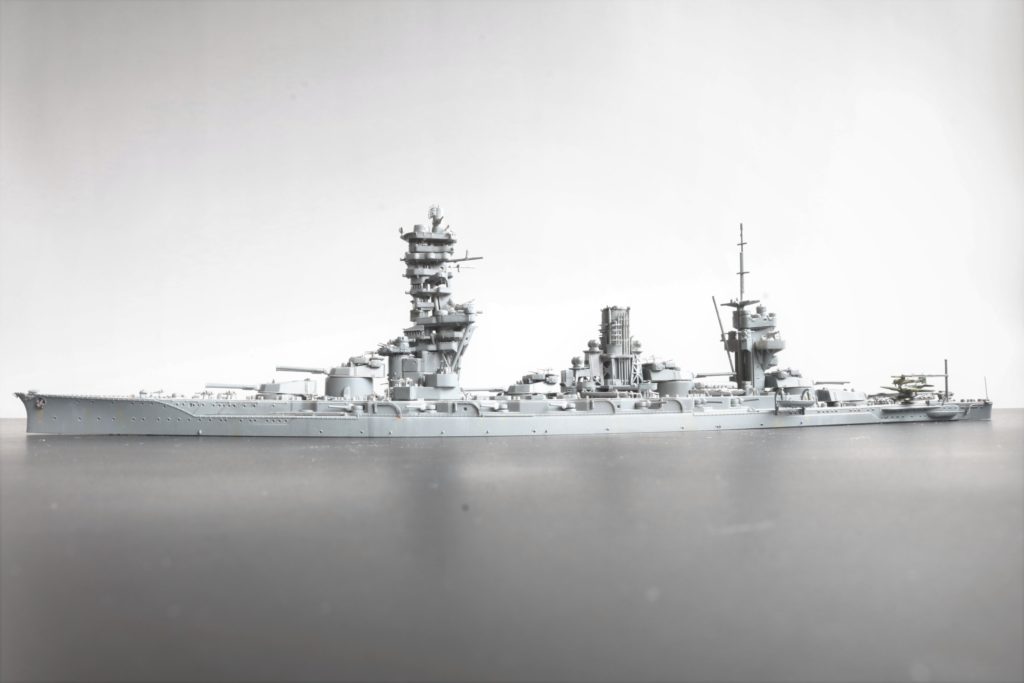 戦艦　扶桑
Battle ship Fuso
1/700
フジミ模型
Fujimi mokei 
情景写真