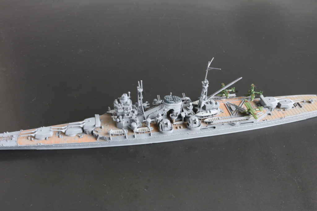サクサク塗装術1/700戦艦
重巡洋艦　熊野