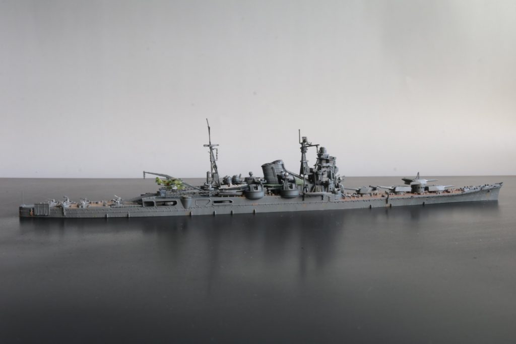 重巡洋艦 利根 （1945）
Heavy Cruiser Tone
1/700
フジミ模型
Fujimi