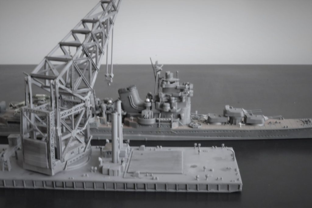 海上起重機船「公称3324号」 Floating Crane No.3324
1/700
トミーテック
Tomy Tec