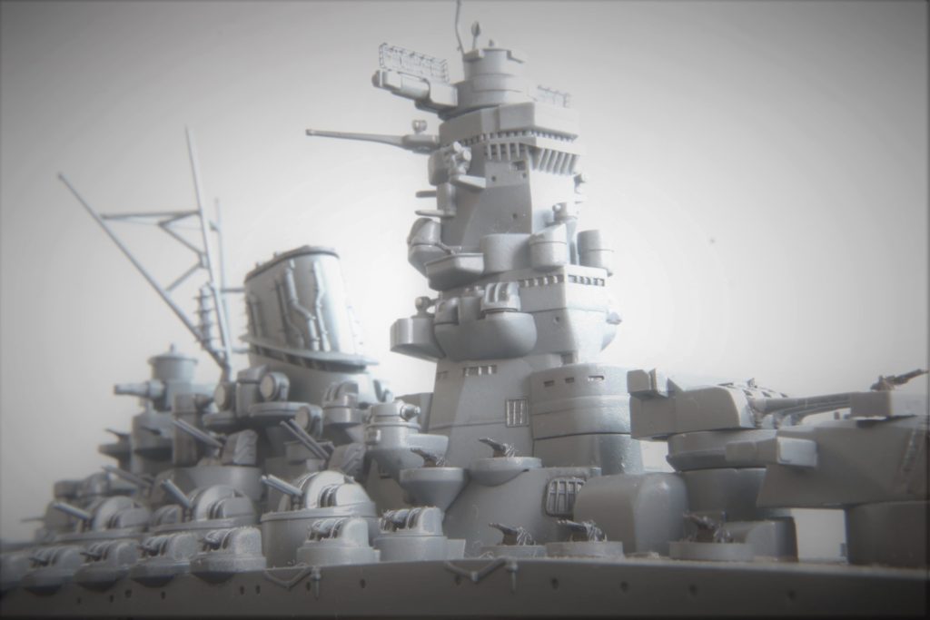 戦艦 大和 (1945） 　
Battleship Musashi
タミヤ/TAMIYA
1/700 
ギャラリー
Galley