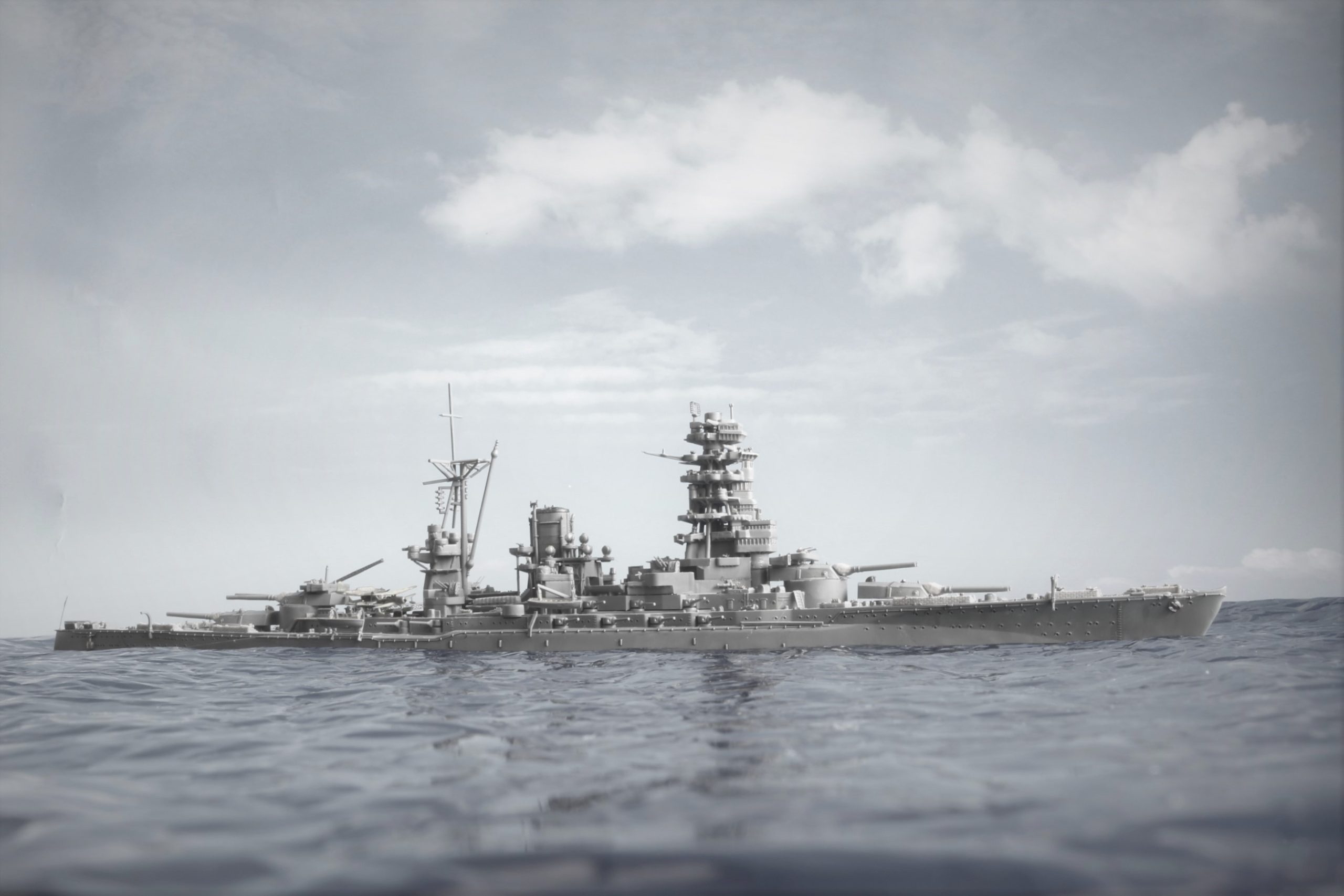 戦艦 長門 Battleship Nagato 1/700 フジミ模型 Fujimi