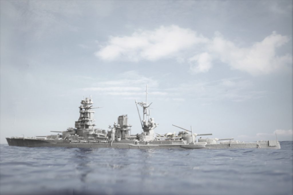 戦艦 長門
Battleship Nagato
1/700
フジミ模型
Fujimi