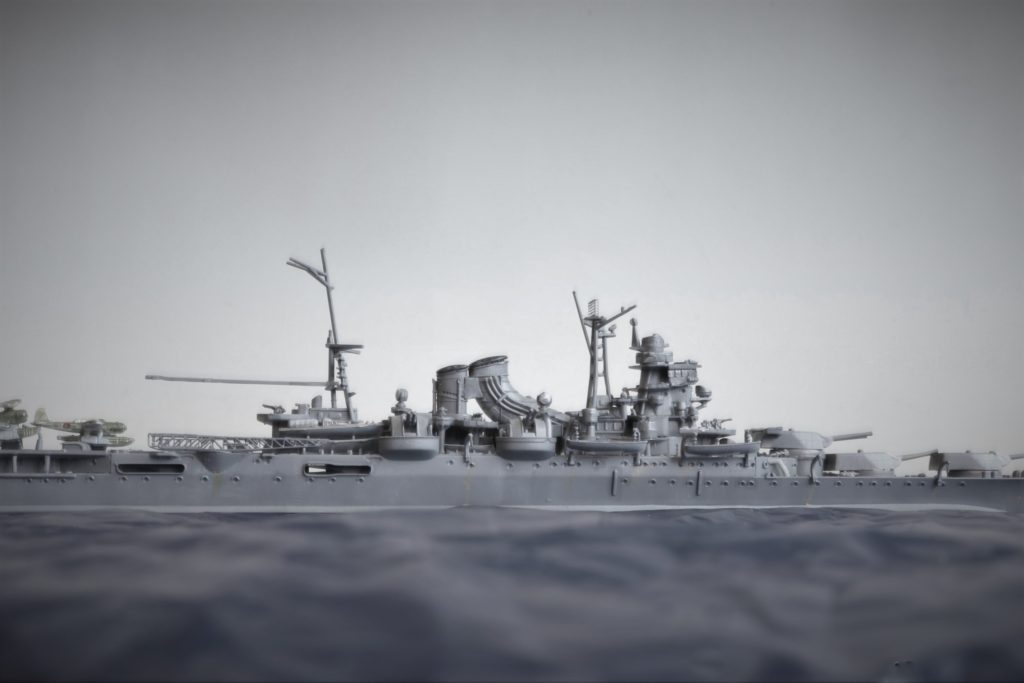 重巡洋艦 最上（1943）
Heavy Cruiser Mogami
1/700
フジミ模型
Fujimi