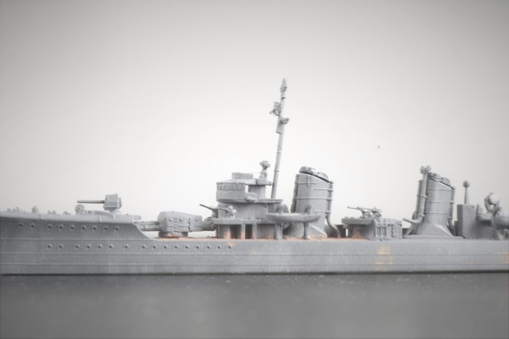 駆逐艦　文月 
Destroyer Fumiduki
1/700
ヤマシタホビー
Yamashita Hobby