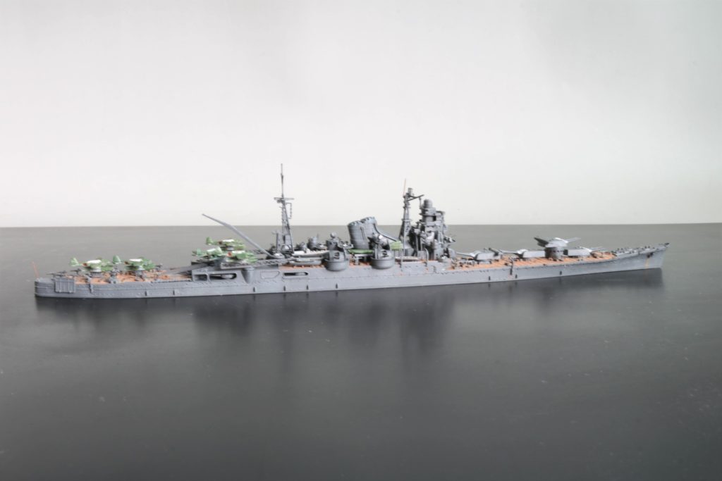 重巡洋艦 利根 （1944）
Heavy Cruiser Tone
1/700
フジミ模型
Fujimi