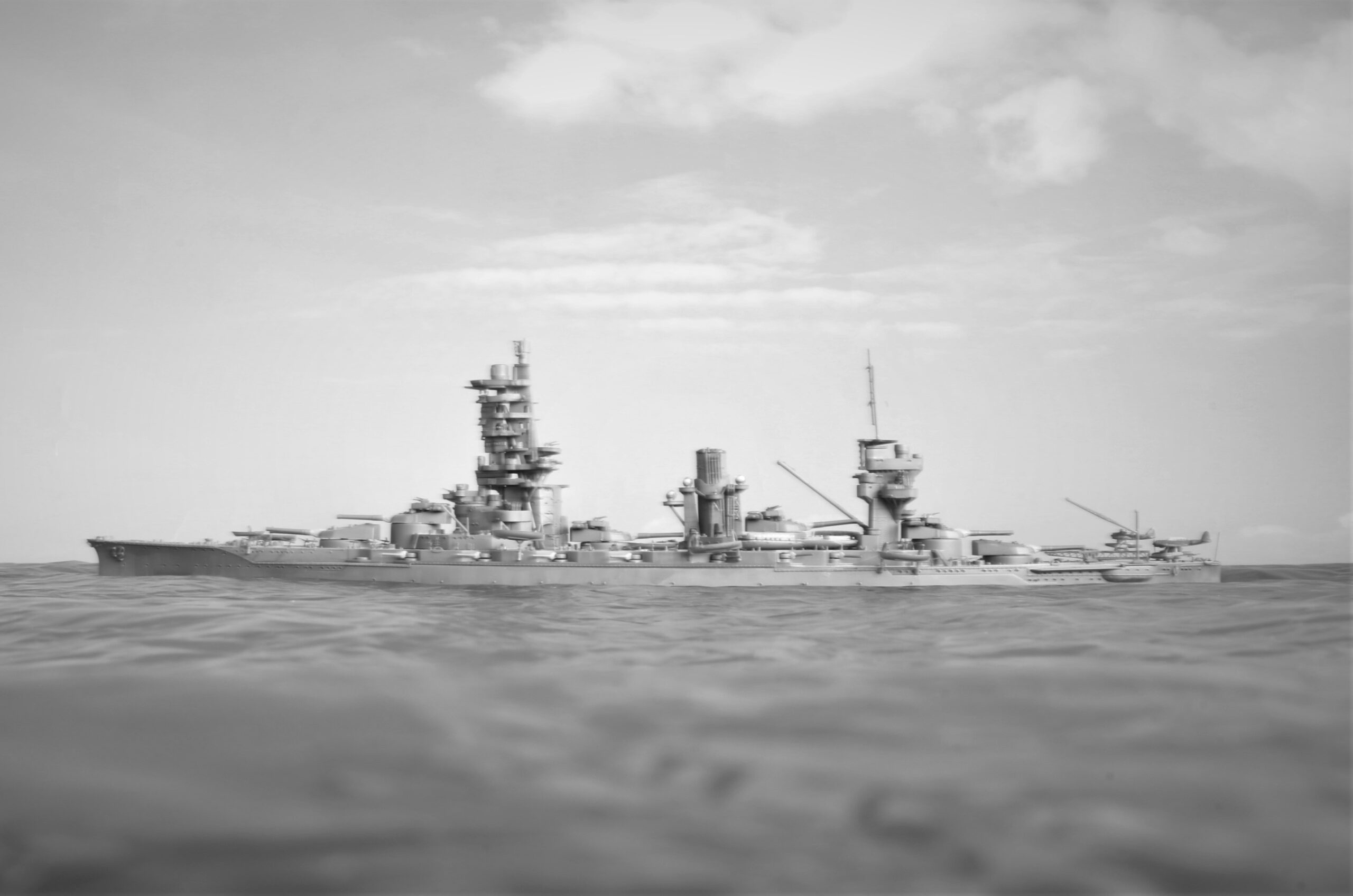 戦艦 山城 Battleship Yamashiro 1/700 フジミ模型 Fujimi