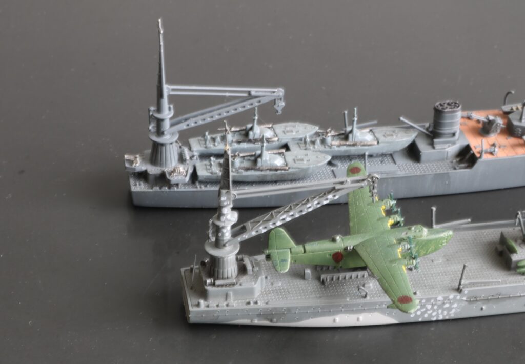 艦艇模型ビフォアーアフター
水上機母艦 秋津洲
model ships before-after
Seaplane Tender Akitsushima