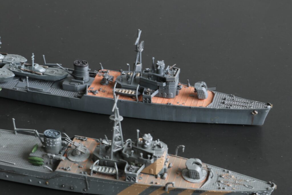 艦艇模型ビフォアーアフター
水上機母艦 秋津洲
model ships before-after
Seaplane Tender Akitsushima
