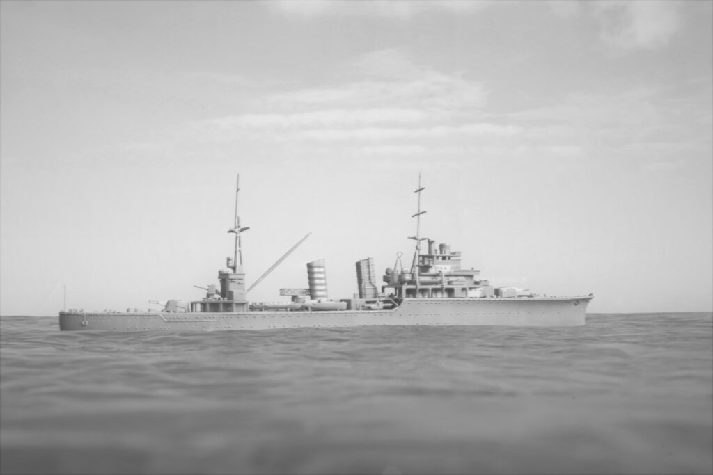 軽巡洋艦 香椎
Light Cruiser Kashii
1/700
アオシマ
Aoshima