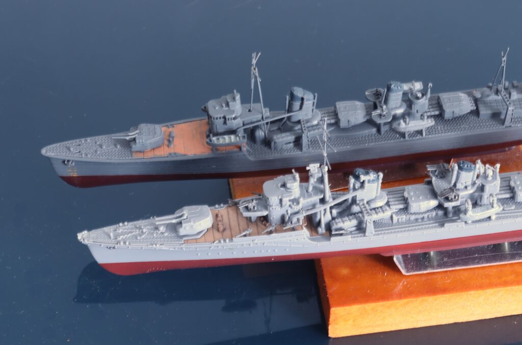 艦艇模型ビフォアーアフター
駆逐艦雪風
model ships before-after
Destroyer Yukikaze