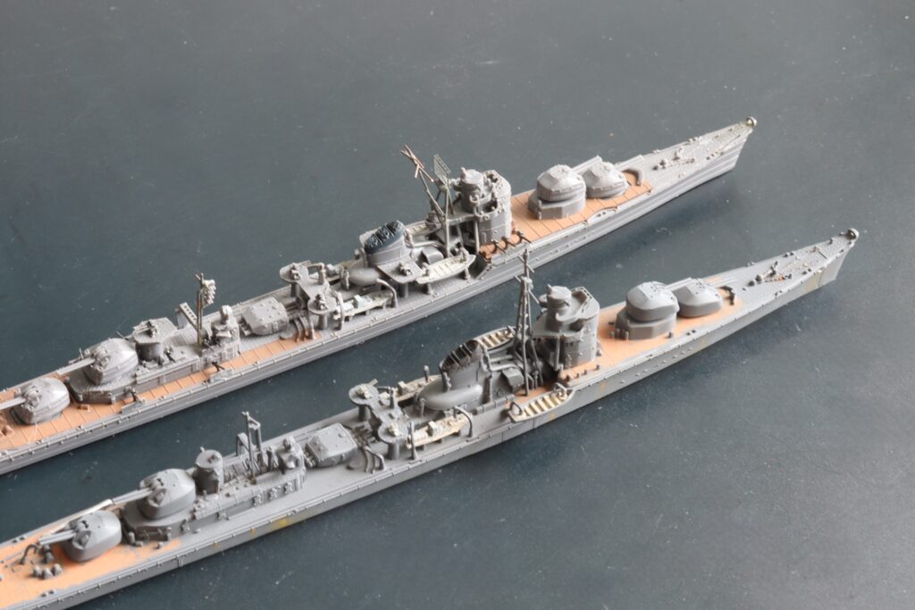 駆逐艦 秋月
Destroyer Akiduki
1/700
フジミ
Fujimi