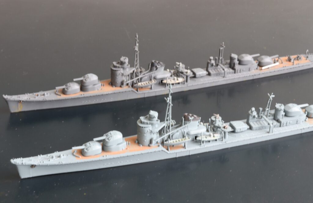 駆逐艦 照月（1942）
Destroyer Teruzuki
1/700
フジミ模型
Fujimi