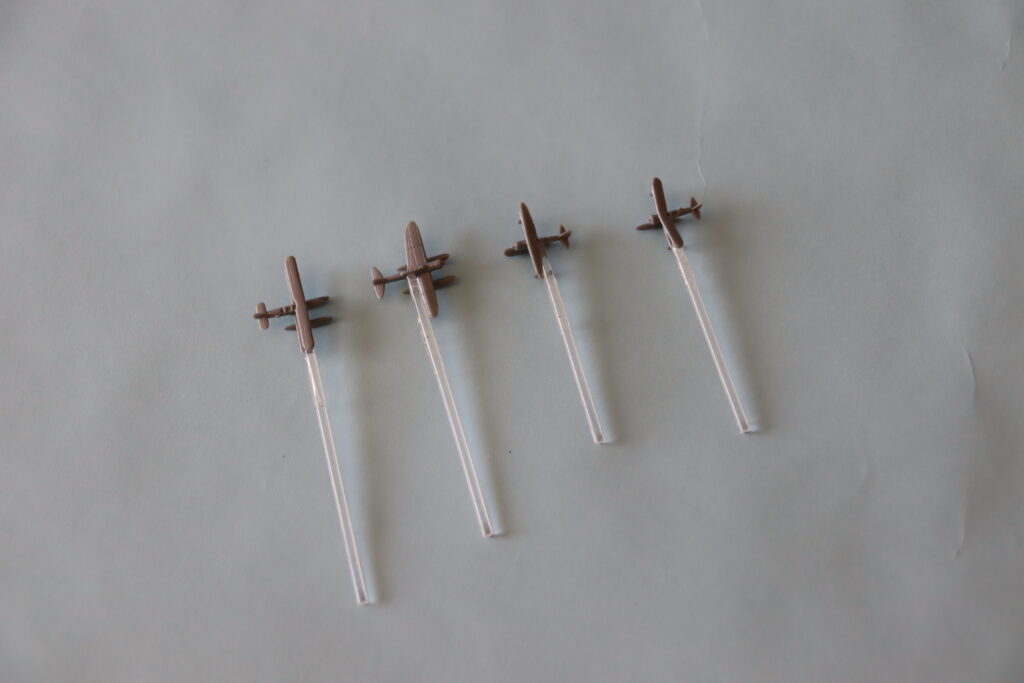 情景写真6(艦載機発艦)
Airplanes take off
1/700艦艇模型
艦載機が発艦している情景写真